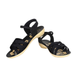 Women Black Flats Sandal